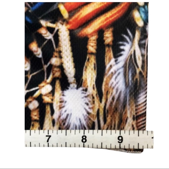 Tribal Print Neck Gaiter Multi use-Unisex-Adult size - Picture 4 of 5